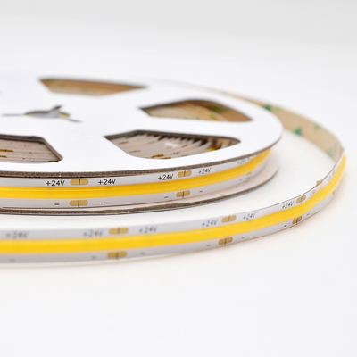조명 장식을 위한 온백색 COB 3000k LED 스트립 라이트 8 밀리미터 드오틀스