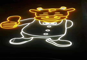 레스토랑 10 밀리미터 12V LED 네온사인 플렉스 빛 Rgb 탄력적 주도하는 네온관