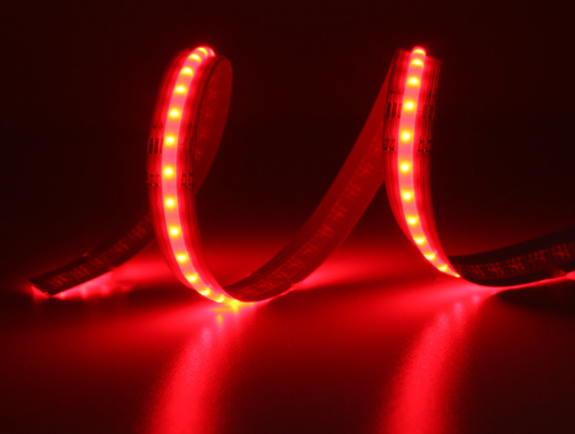 탄력적 RGBW COB는 스트립에게 장식을 위한 12MM DC24V 560 LED / Ｍ를 보내게 했습니다
