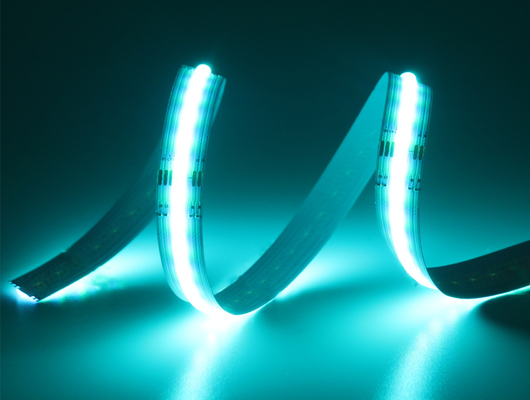 탄력적 RGBW COB는 스트립에게 장식을 위한 12MM DC24V 560 LED / Ｍ를 보내게 했습니다