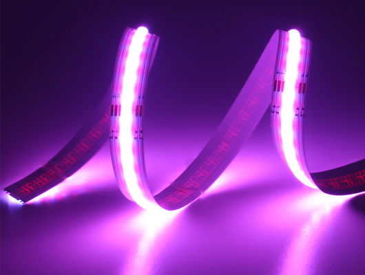 탄력적 RGBW COB는 스트립에게 장식을 위한 12MM DC24V 560 LED / Ｍ를 보내게 했습니다