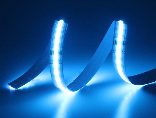탄력적 RGBW COB는 스트립에게 장식을 위한 12MM DC24V 560 LED / Ｍ를 보내게 했습니다