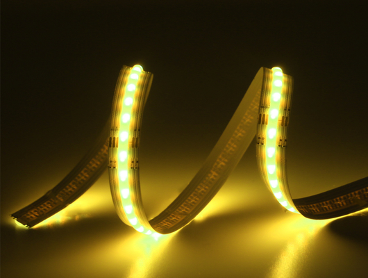 탄력적 RGBW COB는 스트립에게 장식을 위한 12MM DC24V 560 LED / Ｍ를 보내게 했습니다