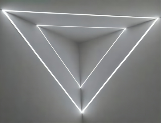 고무 LED 실리콘 관, 점화를 위한 LED 옥외 단면도 40×25mm