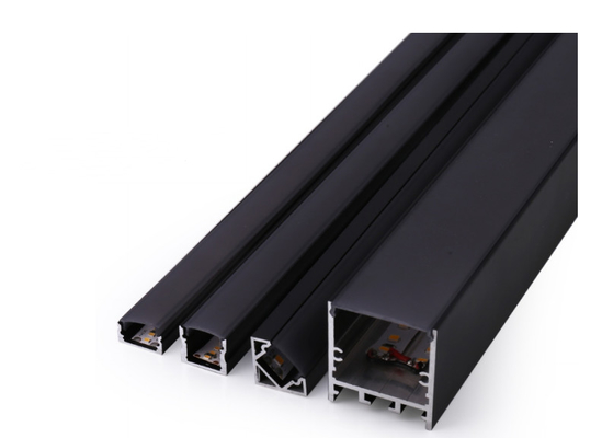 LED 라이트 확산기를 위한 현대 실내 표면 장착 led 프로필 25mmx25mm