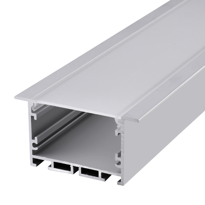 50x35mm은 led 라이트닝 스트립을 위해 건식 벽체 채널, 은 알루미늄 프로필을 이끌었습니다