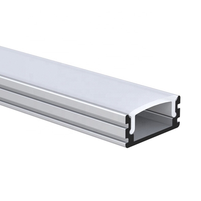백색 표면에 의하여 거치되는 LED 단면도, U 모양 LED 알루미늄 채널 17.4mm x 8.5mm