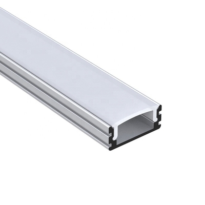 백색 표면에 의하여 거치되는 LED 단면도, U 모양 LED 알루미늄 채널 17.4mm x 8.5mm