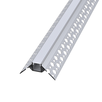 LED 단면도에 있는 은 색깔 석고, 옷장을 위한 알루미늄 LED 밀어남 단면도