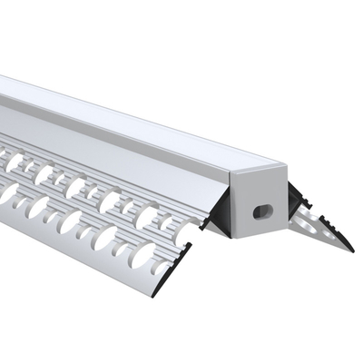 LED 단면도에 있는 은 색깔 석고, 옷장을 위한 알루미늄 LED 밀어남 단면도