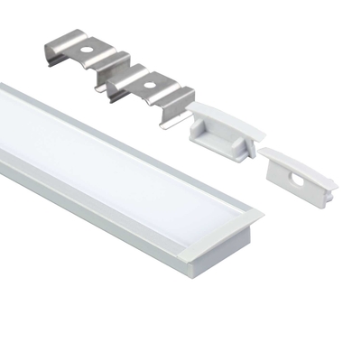 선형 가벼운 표면에 의하여 거치되는 지도된 알루미늄 단면도 U 모양 23x10mm