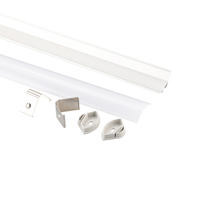 30x30mm Ｖ 형태 코너 알루미늄은 장식적 led 라이트닝을 위한 프로필을 이끌었습니다