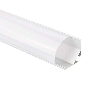 30 밀리미터는 LED 스트립을 위한 Ｖ 모양 90 각도 모서리 LED 프로필 알루미늄을 분류합니다