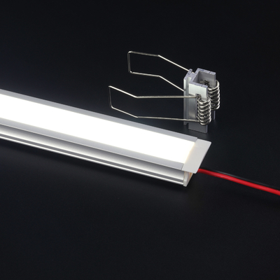 U자 형상 가구 LED 라이트 알루미늄 통로, 은-알루미늄은 주도하는 프로필을 휴회를 명했습니다