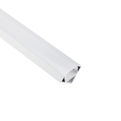 우유 같은 코너 LED 채널, 알루미늄 코너 LED 탑재 스트립 18 밀리미터 Ｘ 18 밀리미터