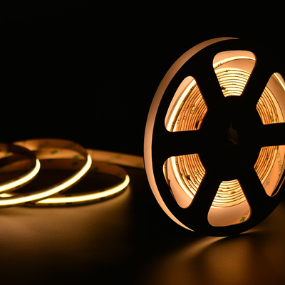 조명 장식을 위한 온백색 COB 3000k LED 스트립 라이트 8 밀리미터 드오틀스