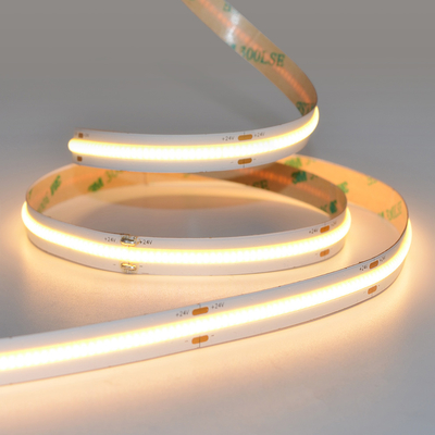 조명 장식을 위한 온백색 COB 3000k LED 스트립 라이트 8 밀리미터 드오틀스