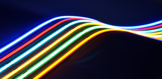 조명 장식을 위한 디밍 가능 COB LED 스트립 다채로운 6000K