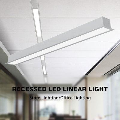 사무실 ROHS 세륨 증명서를 위한 산업 펀던트 LED 선형 빛 40W